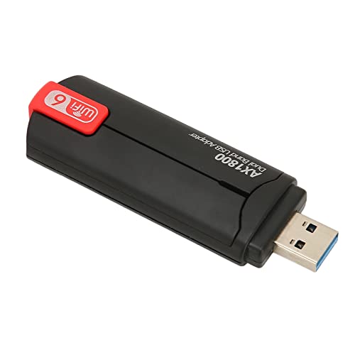 Adaptador WiFi USB elimina cortes de red con su señal estable de 1800Mbps