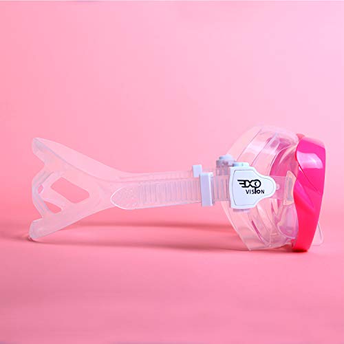 Image of Kids Snorkel Swim Mask, Child Diving Mask Anti-Fog Swim Goggles with Nose Cover for Snorkeling Diving Swimming