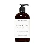 Muse Apothecary Hand Ritual - Aromatic and Nourishing Hand Soap, Infused with Natural Aromatherapy Essential Oils - USDA Certified Biobased - 16 oz, Aloe + Eucalyptus + Lavender