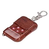 Jeanoko Ouvre-Portes, télécommande de Porte à Large Usage Couleur Acajou Portable 4 clés pour la Maison