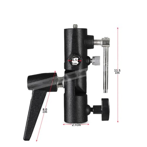 Soporte Tipo H para Flash con amortiguador y base metálica 6