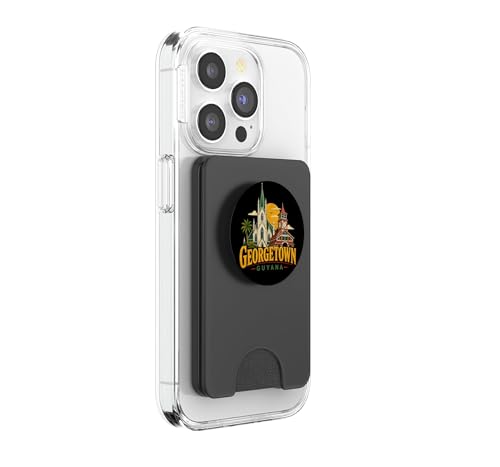 PopSockets PopWallet MagSafe Evita Caídas con Tarjetero Georgetown Guyana 4