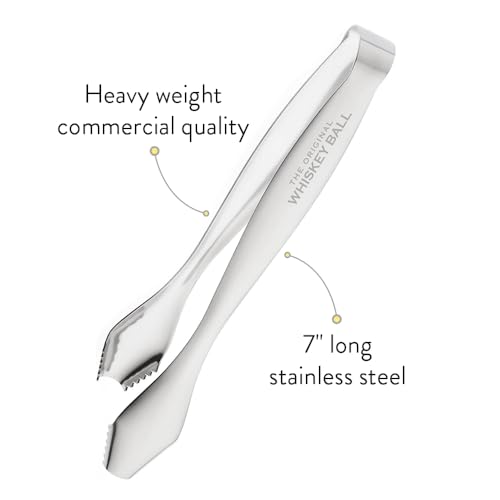 The Original Whiskey Ball WB-TONGS Ice Tongs For Jumbo Ice Balls And King Cubes thumb #2