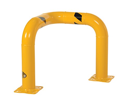 Vestil TEG-30-24-4 90 Degree Triple Elbow Guard, Steel, 4-1/2" OD, 34" Length, 24" Height