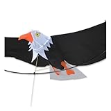 Premier Kites 7 Ft Bald Eagle 3D Kite Big Kite for Adults and an Easy to Fly Kite for Kids | Large Eagle Kite Has a Huge 86 inch Wingspan and a 41 inch Body