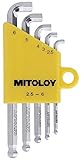 ミトロイ(MITOLOY) L型ホローレンチ ボールポイント スタビー ショート mmセット ホルダー付 HBS500S