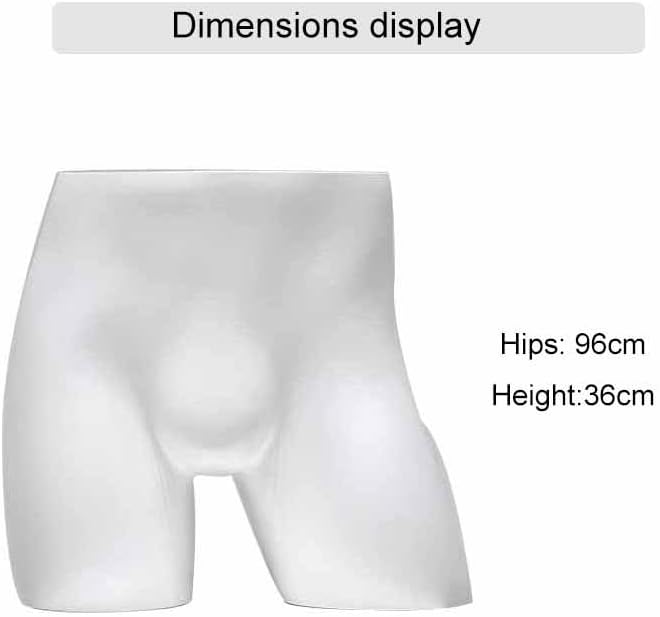 Female Dress Form Mannequin Torso, Half Body Display Manikin for Retail Storefronts, Craft Shows, Photo Styling, and Design (B-96X36CM) - Perfect for Fashion Merchandis