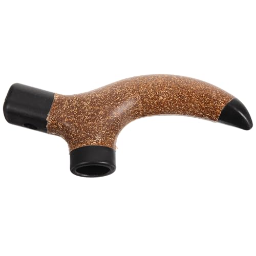 FRCOLOR Mango de Madera para Bastón de Trekking Empuñadura Redonda de Corcho Antideslizante, Accesorio de Reemplazo para Bastones de Senderismo y Esquí, Adecuado para Actividades al Aire