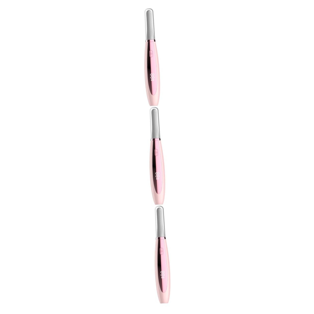DOITOOL 3stücke Beheizter Wimpernformer Elektrische Wimpernzange Für Langanhaltendes Natürliches Wimpernbiegen Für Make-up-profis Und Alltägliche Anwendungen Wiederaufladbar Und