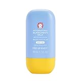 First Aid Beauty Hydrating Sunscreen Milk SPF 45 - Lightweight Serum Essence with Colloidal Oatmeal, Long-Lasting Hydration, Sheer Finish, Non-Comedogenic, Suitable for Sensitive Skin