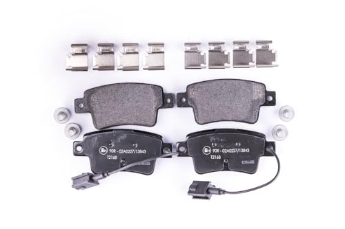 Kit plaquettes de frein HELLA T2168, qualité de friction supérieure
