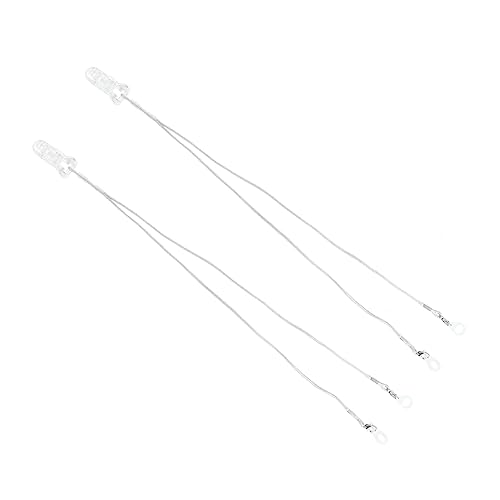 Gogogmee 2セット助聴器用防?挂? 高耐久性 クリップ付き 子供から大人ま