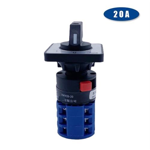 Interrupteur à came rotatif 690V inverseur de source de tableau LW26-20A