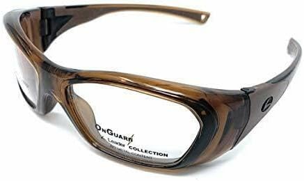 OnGuard OG 210S RxAble Safety Goggles Chestnut Brown 57mm-16mm-120mm