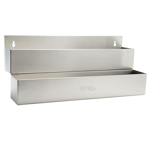 Image of Winco Double Speed Rail, 22-Inch, Stainless Steel