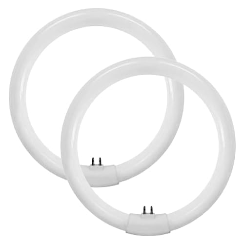 Lampwise 2 x 40W T9 40cm 16" Circular Fluorescent Tube 4-pins (G10q) Cool White 4,000K