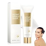 Skip the Line Instant Wrinkle Eraser, Instant Face Lift Serum, Instant Wrinkle Remover Serum, Skin Firming Cream for Face and Body, Anti-Wrinkle Lifting Firming Moisturising