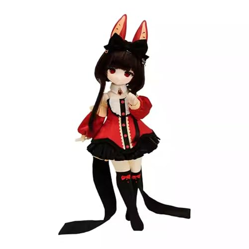 TinyFox 1/6 スケール 球体関節人形 洋菓子屋 林檎 BJDドール 可動 フィギュア 身長27.5CM 仮装 可愛い PVC&ABS製