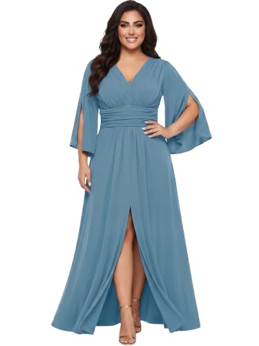 Image of KOH KOH Womens Long Bridesmaid Semi Formal Wedding Guest Maxi Dress Gown