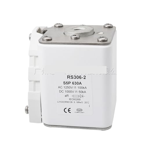 Fusible CC de acción rápida con capacidad de 1250 V y 630A