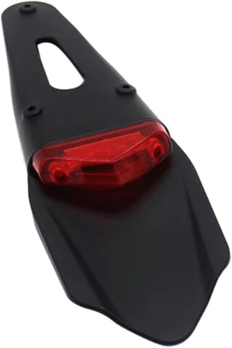 Luz trasera y guardabarros de freno con tecnología resistente enduro