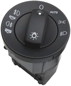 Headlight Control Switch for A4 for Quattro 2002-2007 2008 1K0941431N Car Headlight Switch Headlamp Dimmer Switch Lamp Panel Dimmer Switch 8E0941531B
