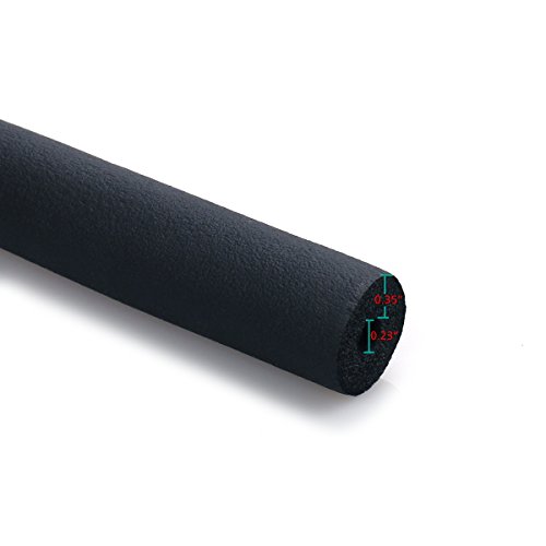 Urbest Pipe Insulation Tubing 1/4" X 3/8" Heat Preservation Insulated 6Ft Length Handle Grips (6X9Mm) #TOP1