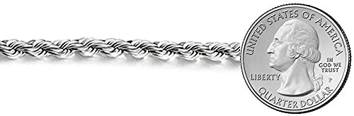 Savlano 925 Sterling Silver Rope Chain Bracelet For Women & Men - Made in Italy Comes With a Gift Box3