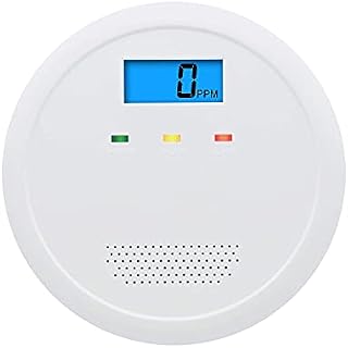 Carbon Monoxide Detector with EN50291, Portable Co Detector Battery Operated with LCD Display (C620)