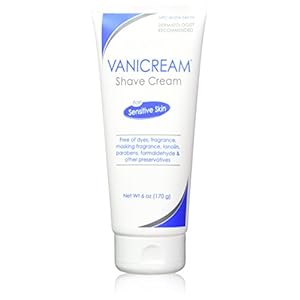 Vanicream Shave Cream for Sensitive Skin 6 Oz 2 Pack