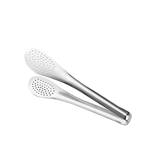 Pinze da Cucina Pinze da Cucina in Acciaio Inossidabile, Pinze per Alimenti con Blocco per Cottura alla griglia per Barbecue con Impugnatura ergonomica,