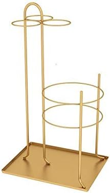 Umbrella Stand Entryway Space Saving Umbrella Holder Organizer for Front Door Umbrella Stands(Black)