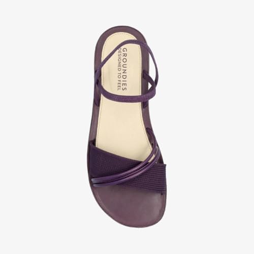 Image of GROUNDIES Corfu Barefoot Sandals for Women - Comfortable Women's Sandals with Soft Goatskin and Breathable Microfiber Insole, Flexible Outsole