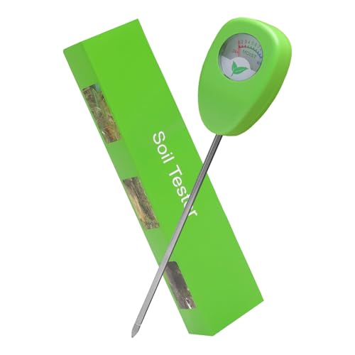Medidor de Humedad del Suelo sin batería para Plantas de Interior y Exterior, Higrómetro portátil con sonda precisa, Detector de Humedad para jardín, macetas, huerto y balcón
