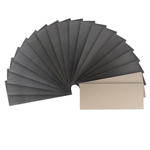 20-Sheet 9 x 3-2/3 Inch Wet Dry Sandpaper Assortment, 120/180/240/320/400/600/800/1000/2000/3000