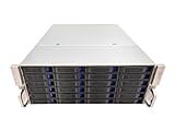 KCMconmey 4U 21.7″ 24 Bay 2.5″ / 3.5″ SATA/SAS Hot Swap Server Rackmount Chassis. SFF-8643 Backplane. MB ATX/MATX/ITX. PSU 2U Redundant / 2U Single/ATX. Full Height PCIe Case.