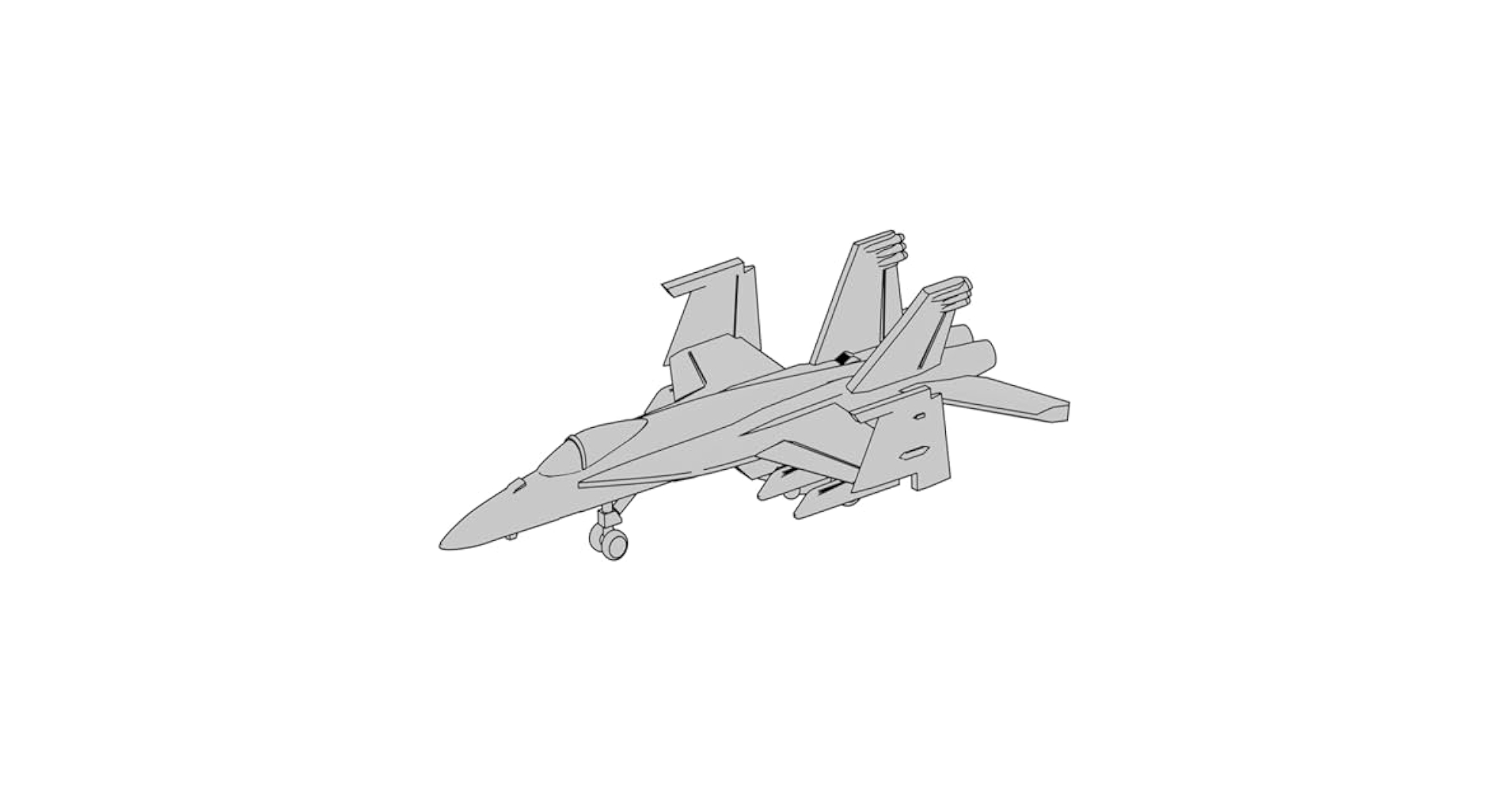 Amazon | モデリウム 1/700 アメリカ F/A-18E スーパー