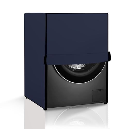 Image of The Furnishing Tree Washing Machine Cover Blue Compatible for Bosch 6.5 Kg Fully-Automatic Front Loading WLJ2026HIN - D x W x H : ( 48.3x61x86.4 CM )