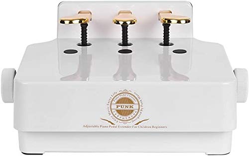 Amazon | ピアノ補助ペダル 子供の高さ調節用 3つのペダル付き ピアノ
