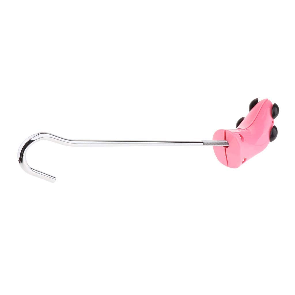 Molde de botas, camilla de zapatos de plástico, camilla de zapatos para mujer y hombre, expansor ajustable para pies anchos, rosa, como se describe (rosa talla única)