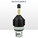 BUZIFU Inflatable Boat SUP Pump Adaptor Air Pump Converter Standard Schrader Conventional Pump Adaptor Air Valve Adapter Pumping Head Connector for Inflatable Rowing Boat,Stand Up Paddle Board,Kayak