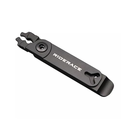 HOUSON Alicates multifuncionales de eslabones de cadena para bicicletas, herramienta 5 en 1 con ranura de almacenamiento, aluminio mecanizado CNC, peso ligero de 37 g