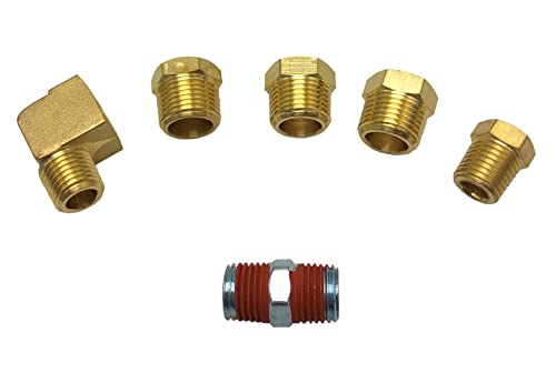 Goodparts Brass Pipe Fitting, Hex Bushing thumb #4