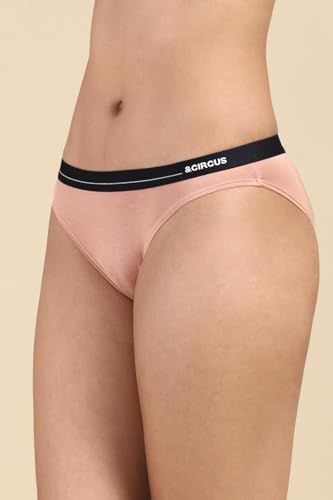 Image of &Circus Women's Puresoft Beechwood Modal Bikini | Innerwear for Women Seamless Underwear for Women Bikini for Women