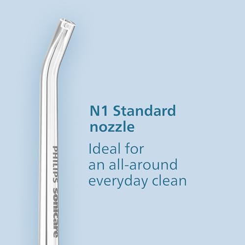 Philips Sonicare Genuine Replacement Nozzles for Compact Flosser, N1 Standard and N2 Comfort 2-Pack, HX3072/00 - image 4