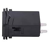 Akozon Mechanischer Betriebsstundenzähler für Motor- und Generatorverfolgung – 6–80 V Gleichstrom, Genaue Betriebsstundenanzeige für - und Benzinanwendungen, HM001 (HM001)