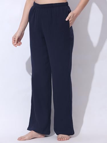 Image of B STORIES Women's Cotton Pyjama Set | Comfort and Relexed Nightsuit for Ladies