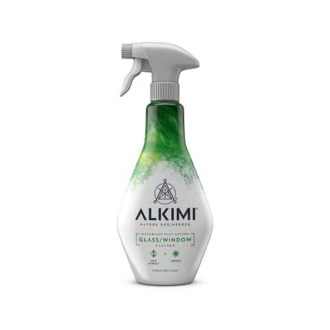 ALKIMI Glass/Window Cleaner With Mint Extract and Aniseed, 500 ml Cover