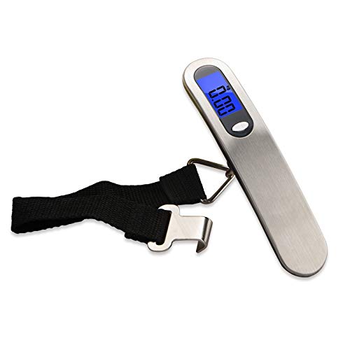 Preisvergleich Produktbild HCHD Handheld 50Kg / 10g Digitale Elektronische Gepäckwaage LCD Tragbare Reisekoffer Taschenwaage Hängewaage Gewichtsausgleich