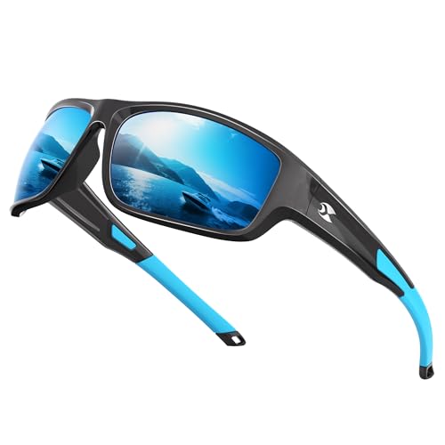 suoso Sports Polarized Sunglasses for Men: Women UV400 Protection Wrap Around Sun Glasses for Fishing Golf Running Driving